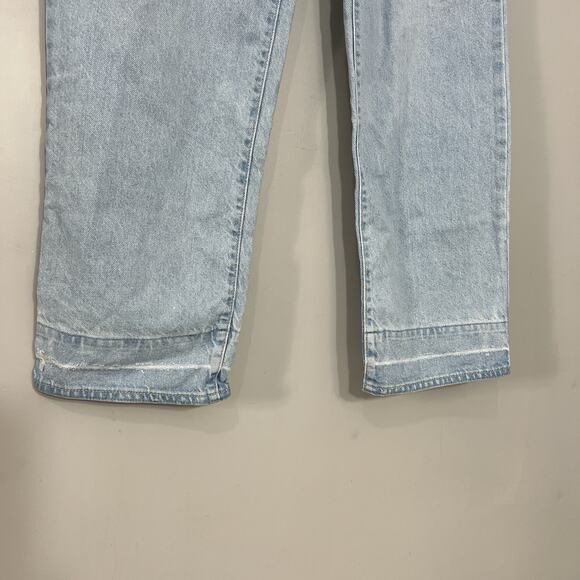 Levis Womens Y2K Style Mid Rise 94s Baggy Wide Leg Jeans Sz 29 Lightwash Skater - Picture 4 of 16
